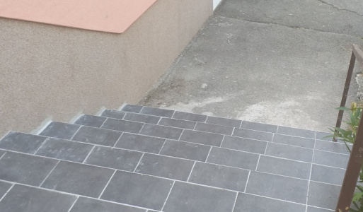 Schodisko pri KD Pôtor, 6/2022. 