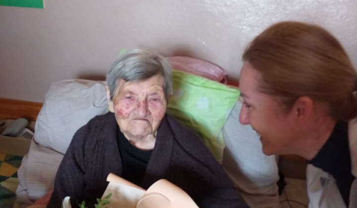 Mimoriadne jubileum, pani Anna Kovárová, 99 rokov.