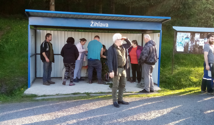 Stavanie mája v Žihľave, 30.04.2023.