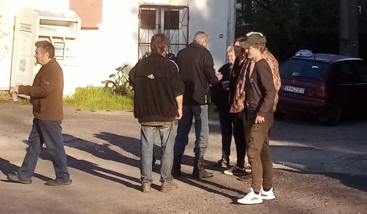 Stavanie mája v Žihľave, 30.04.2023.