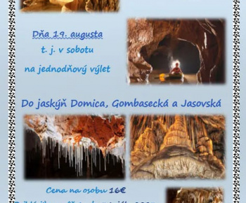 Aktuality / Pozvánka - Výlet do jaskýň, 19.8.2023 - foto