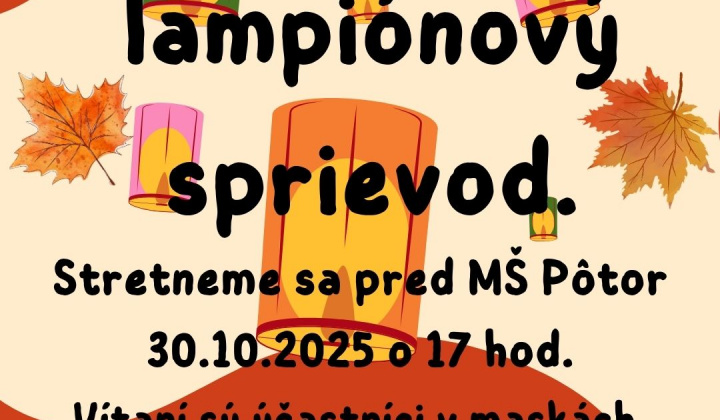 Lampiónový sprievod 2025