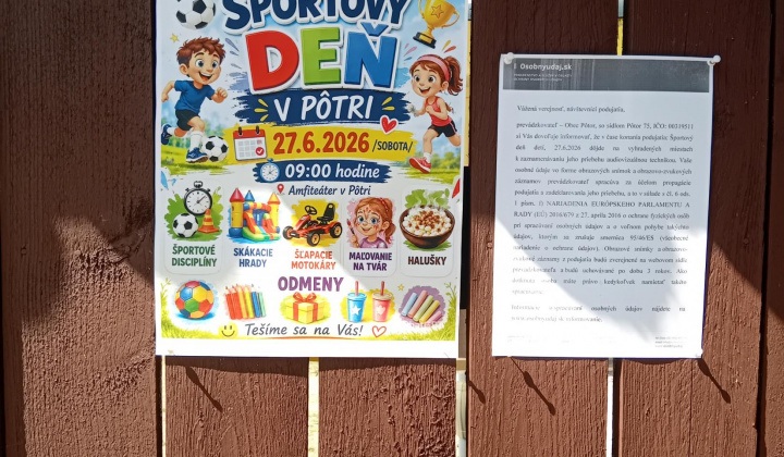 Športový deň detí, 17.6.2026.
