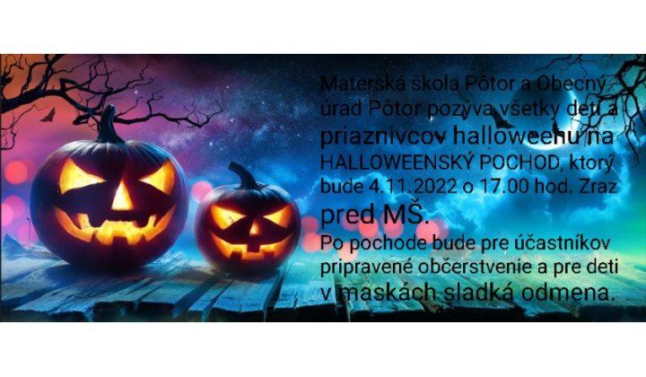 Halloween a Deň materských škôl, 4.11.2022.