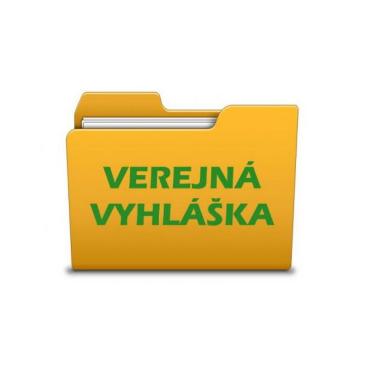 Oznámenie o konaní valného zhromaždenia.